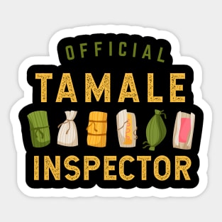 Official Tamale Inspector Sticker